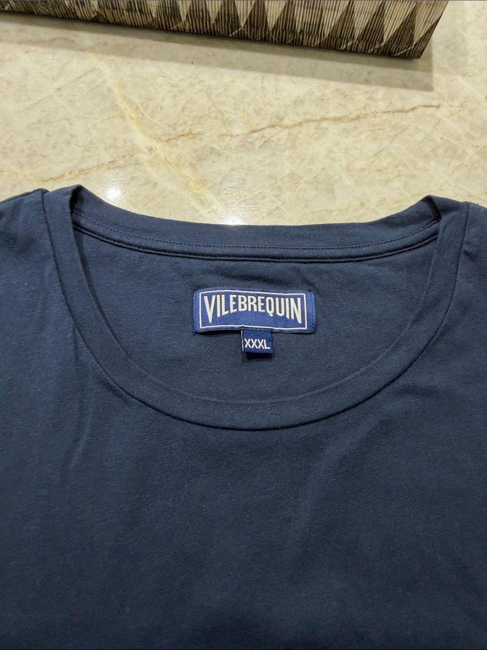 Vilebrequin Men’s Dark Navy Crewneck Tee